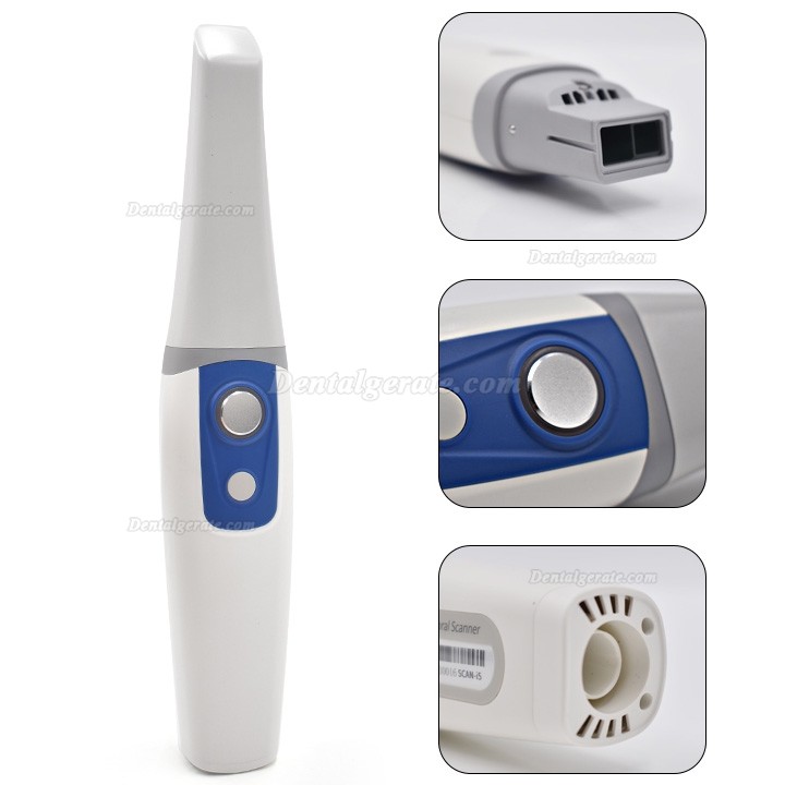 Dentaler 3D Intraoralscanner M108 mit LED-Lichtquelle, puderfrei und beschlagfrei